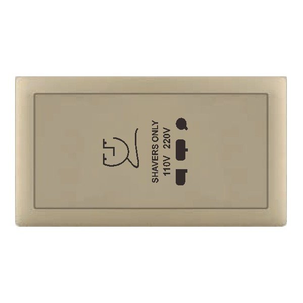 SHAVER 3x6-MATTE GOLDEN SERIES