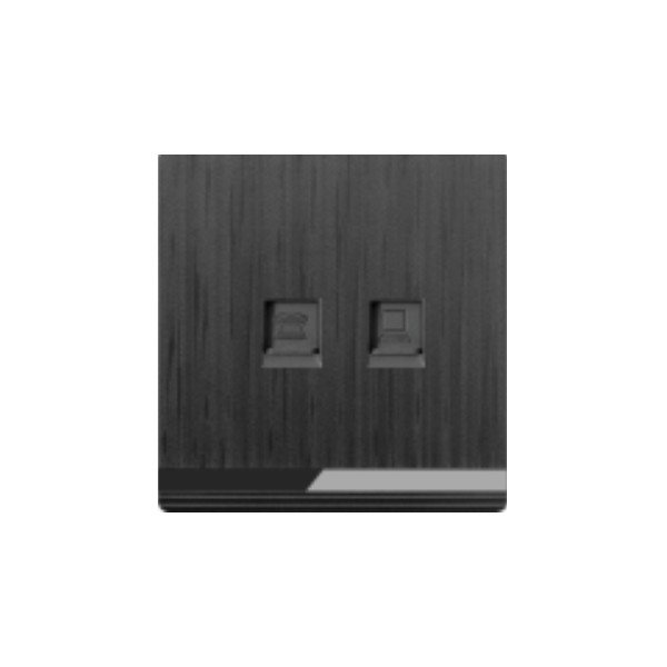 DOUBLE DATA SOCKET-BLACK SERIES