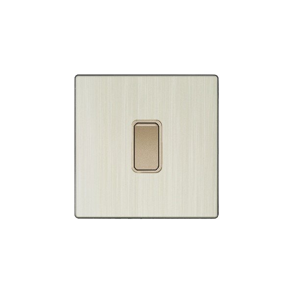 V-Max SMALL 1 GANG 2 WAY SWITCH-GOLDEN ALUMINUM