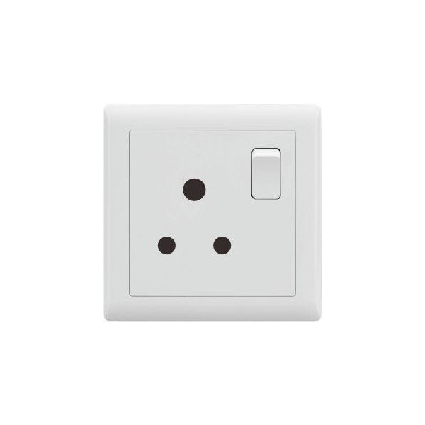 15A 1 GANG SWITCH SOCKET