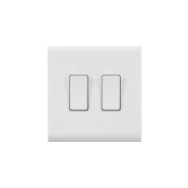 10A 2 GANG 1 WAY SWITCH