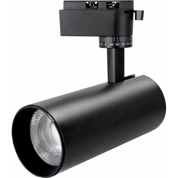 LED TRACK LIGHT-40WATTS-BLACK BODY-WARM WHITE