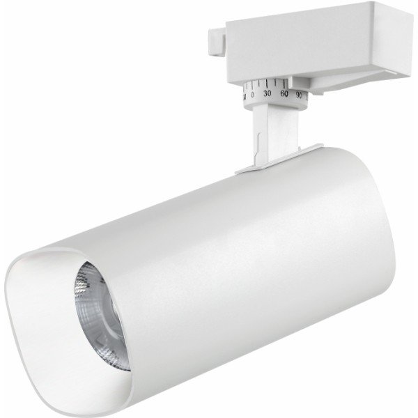 LED TRACK LIGHT-35WATTS-WHITE BODY-WARM WHITE