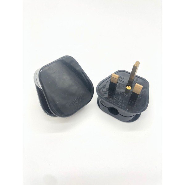 Tersen 3 PIN MULTI PURPOSE UK FUSED PLUG TOP-BLACK