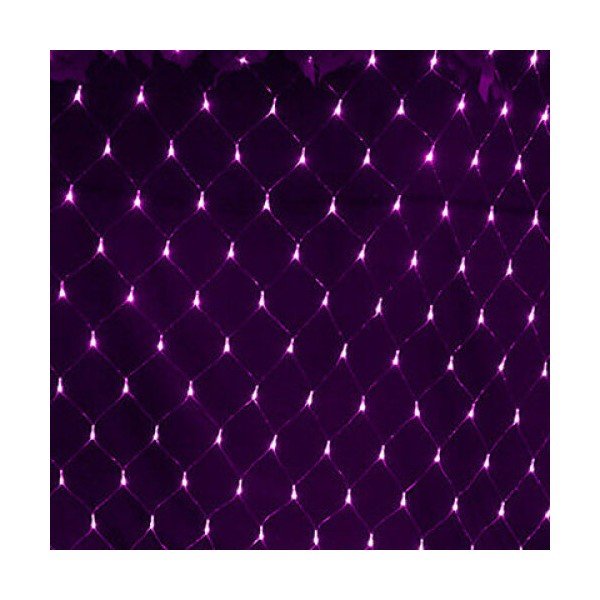 320LED 3MX3M DECORATIVE NET LIGHT-PURPLE