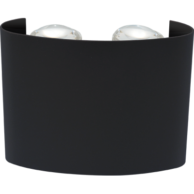 LED WALL LIGHT-BLACK...