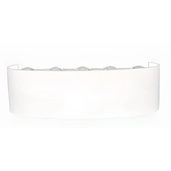 LED WALL LIGHT-WHITE BODY-10*2WATTS-WARM WHITE
