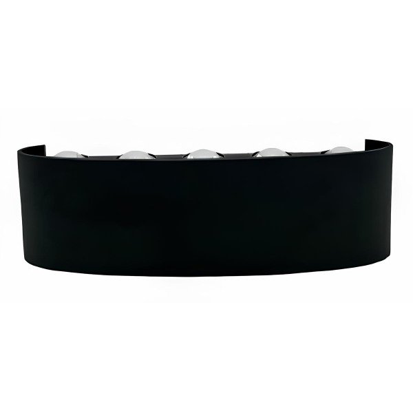 LED WALL LIGHT-BLACK BODY-10*2WATTS-WARM WHITE