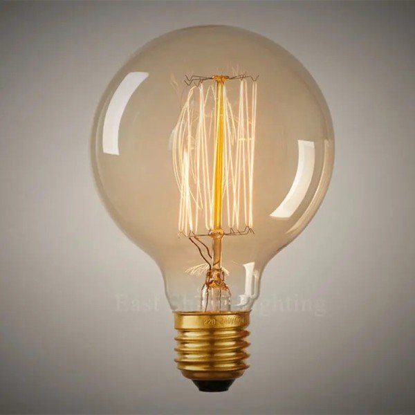 ANTIQUE EDISON BULB G80-40WATTS-2700K