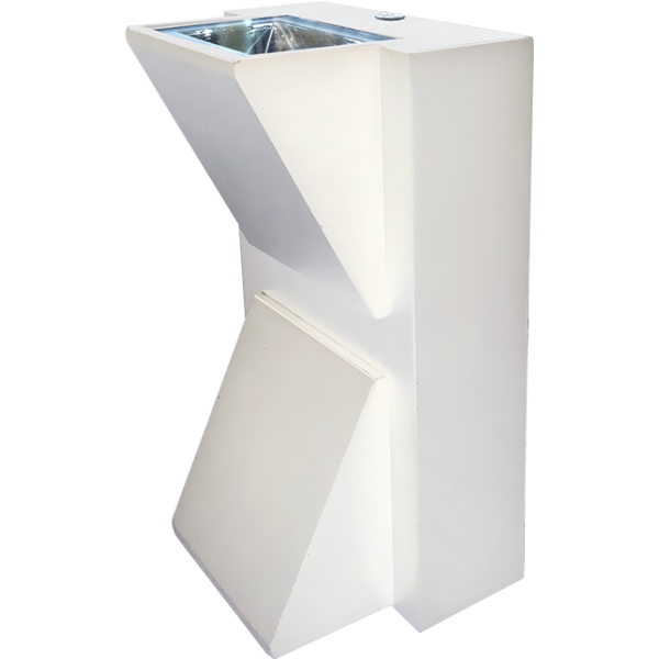LED WALL LIGHT-2*3WATTS-WHITE BODY-WHITE