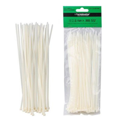 CABLE TIES IN WHITE...