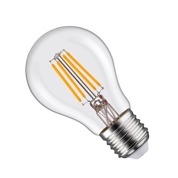 A60 LED Filament Bulb Clear Glass 4Watt - Warm white 2700K
