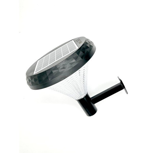 SOLAR GARDEN LIGHT-ROUND BODY-WHITE+WARM WHITE+RGB