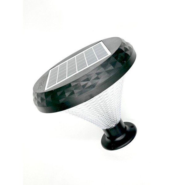 SOLAR GARDEN LIGHT-ROUND BODY-WHITE+WARM WHITE+RGB