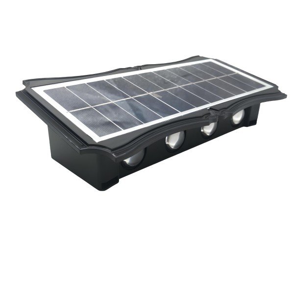SOLAR WALL LIGHT-3W*8-RGB