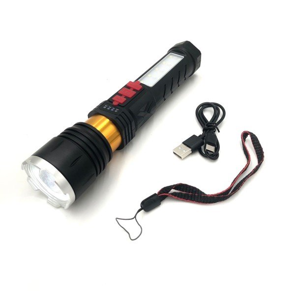 MULTI-FUNCTIONAL POWERFUL LED FLASHLIGHT
