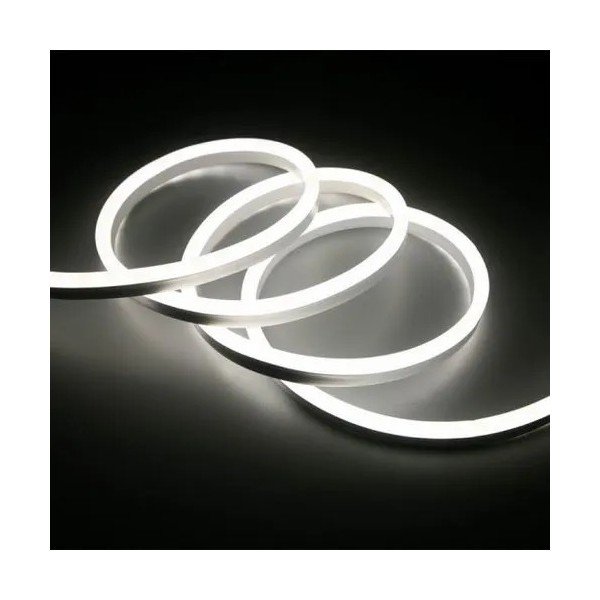 DC12V NEON FLEXIBLE STRIP LIGHT-WHITE-5M