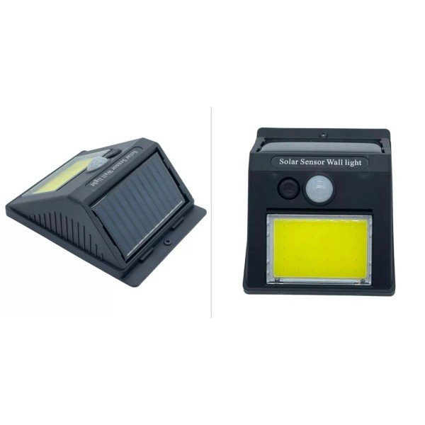 PIR SENSOR + CDS NIGHT SENSOR SOLAR INTRACTION WALL LAMP