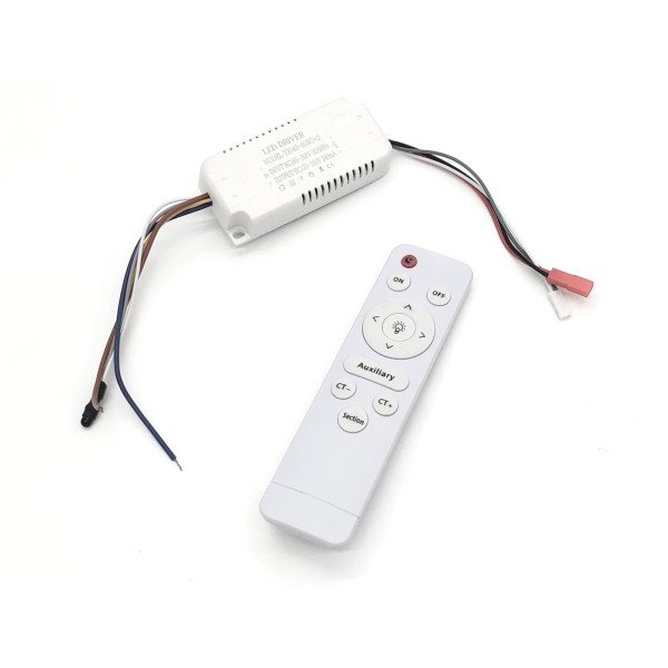3Color LED Driver with Remote-(40-60W)X2-DC120-180V 240mA