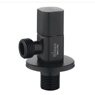 SIENA ANGLE VALVE BLACK