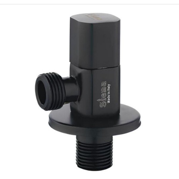 SIENA ANGLE VALVE BLACK