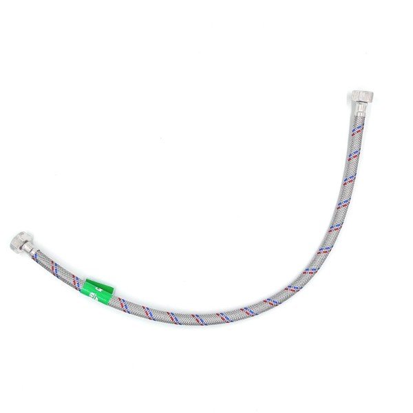 SS CONNECTION STAINLESS STEEL FLEXIBLE WATER HEATER HOSE-60CM
