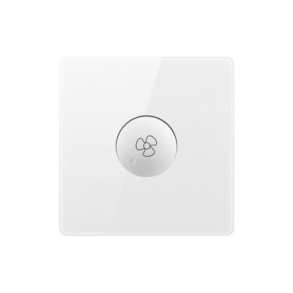 SPEED CONTROLLER SWITCH-GLASS WHITE