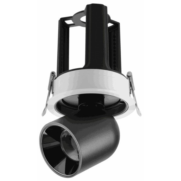 LED SPOTLIGHT-10WATTS-WH+BK BODY-WHITE