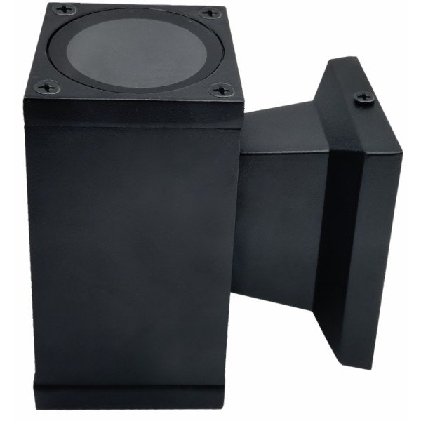OUTDOOR WALL LIGHT-BLACK BODY-GU10
