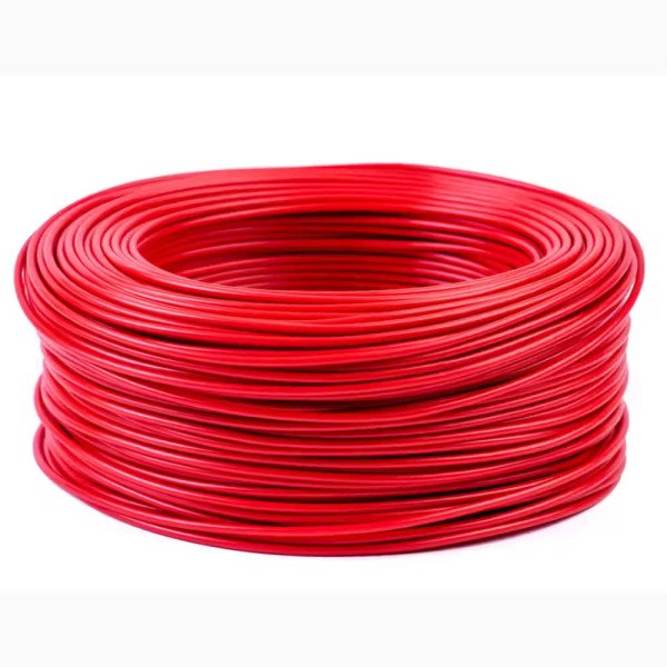 1CX2.5MM SINGLE CORE 100% PURE COPPER CABLE (RED)-100YARDS