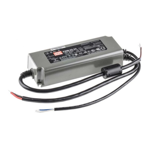 MEAN WELL LED DRIVER-24V 90W OUTPUT, CONSTANT VOLTAGE DIMMABLE