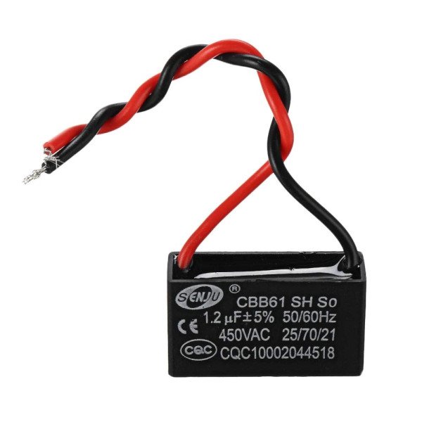1.2UF STARTING CAPACITANCE 450VAC FAN CAPACITOR