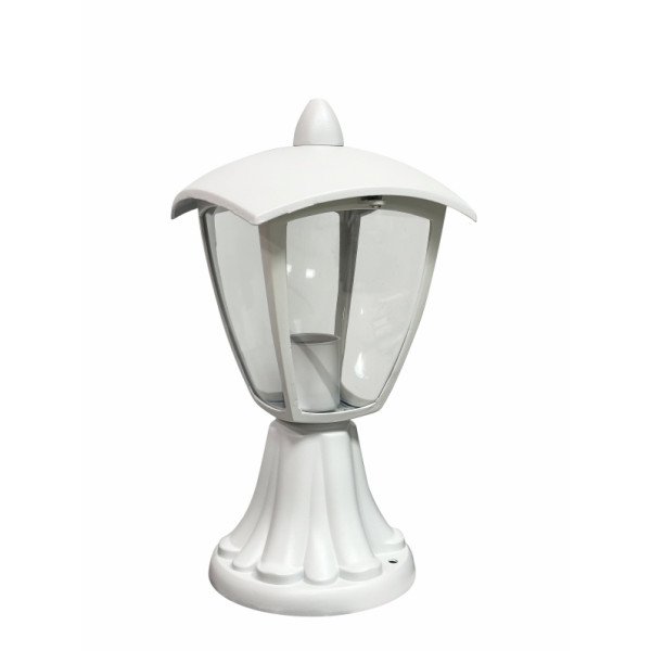 MODI LED STAND GARDEN LIGHT WITH E27 HOLDER WHITE BODY