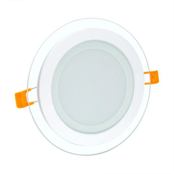 SMD LED Glass Panel Light Round Shape 20Watt 3Color