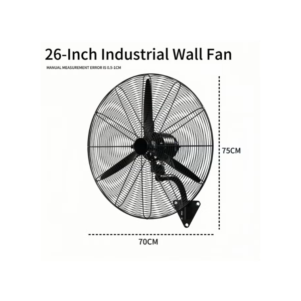 26" INDUSTRIAL WALL-MOUNTED FAN 220WATTS