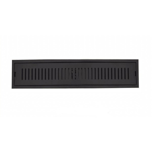 Siena Linear Drain 600x100mm Black