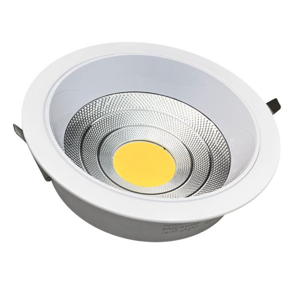 COB LED Down Light 30Watt White Body 3000K