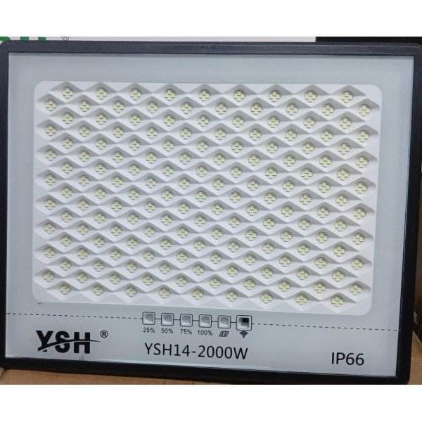 YSH SOLAR FLOOD LIGHT 2000W