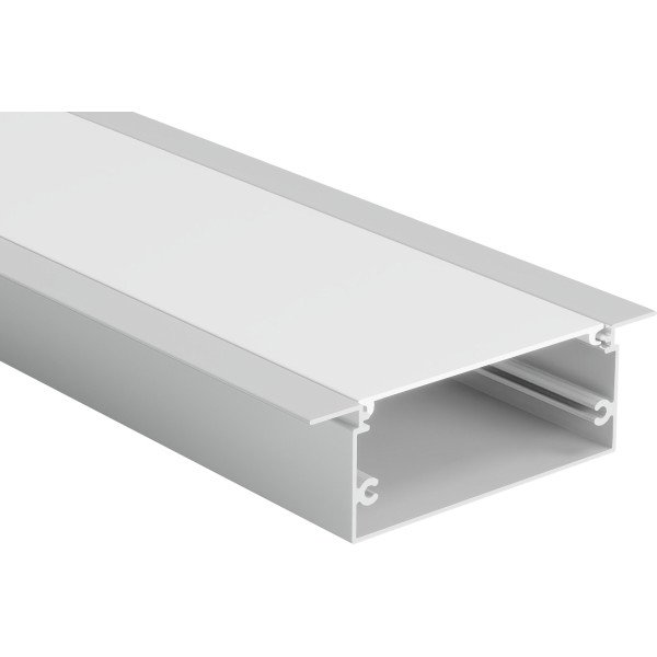 ALUMINUM LED PROFILE FOR RECESSED MOUNTED 50X20X65mm