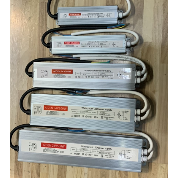 AIDEN DC24V-500W WATERPROOF LED POWER SUPPLY-IP67