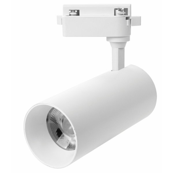 COB LED Foldable Track Light - 30Watt - White Body - White