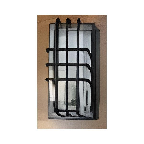 KING ON LED OUTDOOR LIGHT BLACK BODY ALUMINUM