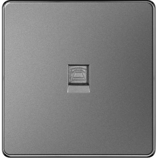 TELEPHONE SOCKET - GRAY