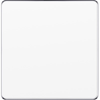 BLANK PLATE 3x3 - WHITE