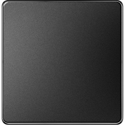 V-Max Blank Plate 3x3 - Black