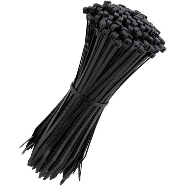BOLTON CABLE TIE IN BLACK COLOR 250X3.6MM - 100PCS